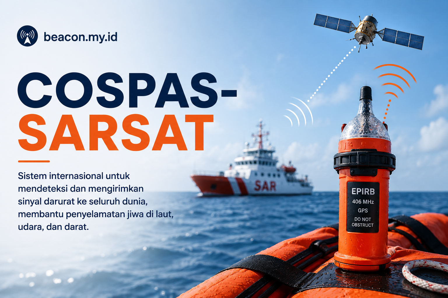 Cospas-Sarsat dan Layanan SOS Satelit: Apa Bedanya dan Mengapa Beacon 406 MHz Tetap Penting?