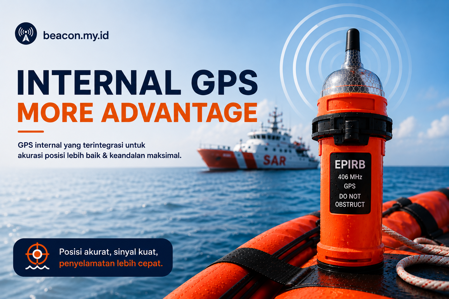 Mau Beli Peralatan Radio Beacon 406MHz? Pastikan Perangkat Tersebut Sudah Ada GPS Internal