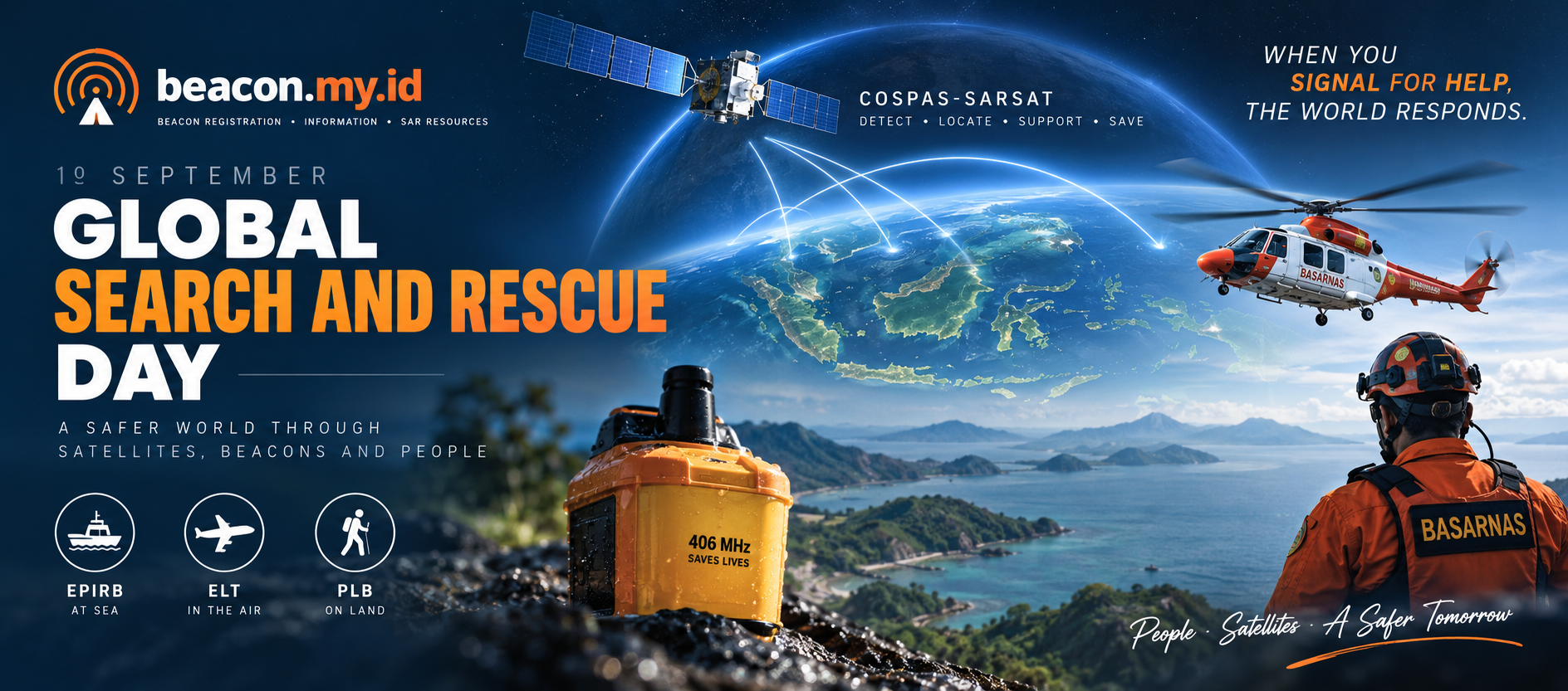 Global Search and Rescue Day: Ketika Satu Sinyal 406 MHz Menjadi Awal Sebuah Pertolongan